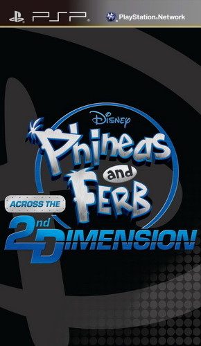 Disney Phineas and Ferb Across the 2nd Dimension psp