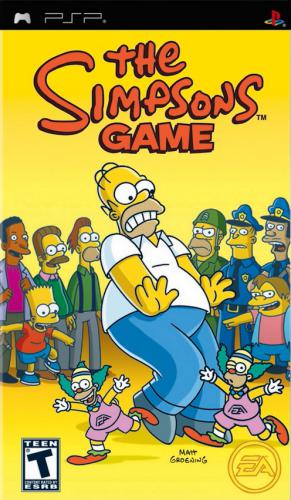 The Simpsons Game psp