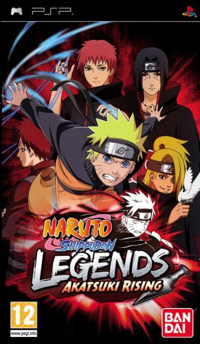 Naruto Shippuden Legends Akatsuki Rising psp