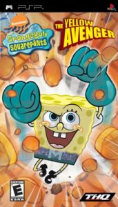 SpongeBob SquarePants The Yellow Avenger psp
